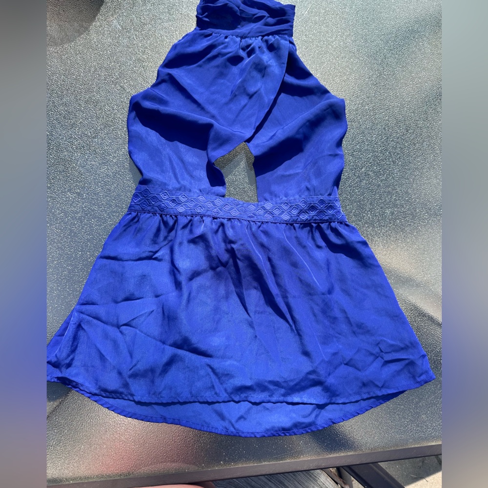 Arden B High Neck & Open Back Top